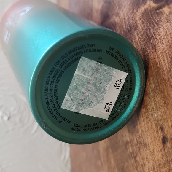 Starbucks Summer 2020 Watermelon Ombrè 24 oz tumber w/ straw starbuck - Picture 3 of 6